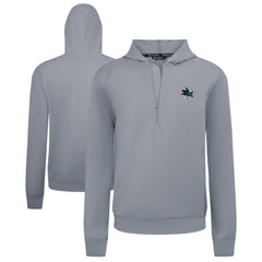 San Jose Sharks Levelwear Technic Quarter-Zip Pullover Hoodie