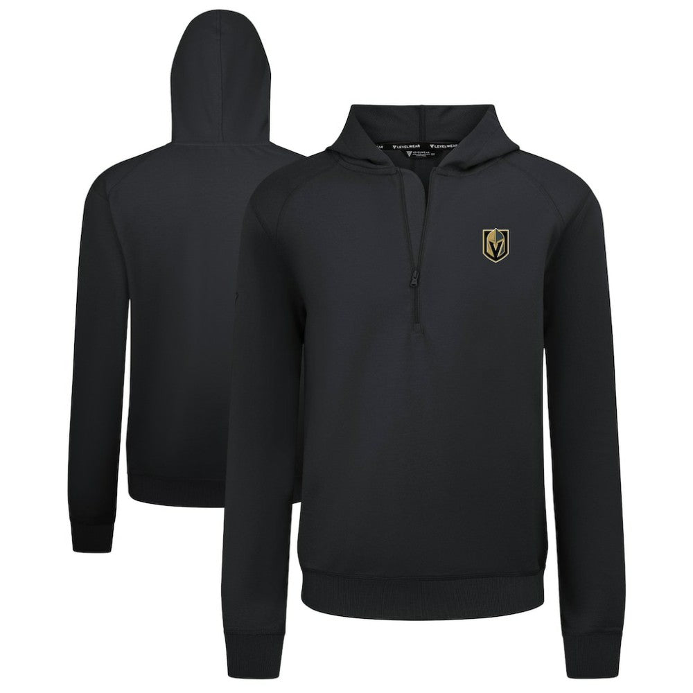 Vegas Golden Knights Levelwear Technic Quarter-Zip Pullover Hoodie