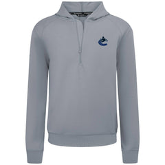 Vancouver Canucks Levelwear Technic Quarter-Zip Pullover Hoodie