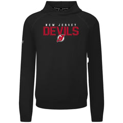 New Jersey Devils Levelwear Mandate Carve Tri-Blend Pullover Hoodie