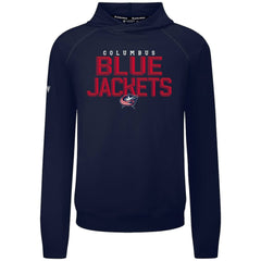 Columbus Blue Jackets Levelwear Mandate Carve Tri-Blend Pullover Hoodie