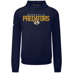 Nashville Predators Levelwear Mandate Carve Tri-Blend Pullover Hoodie