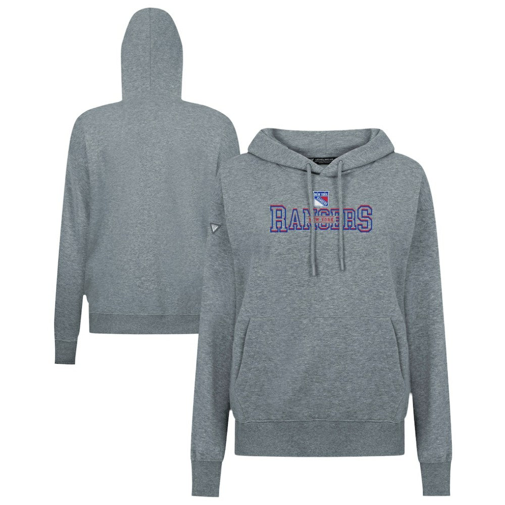 New York Rangers Levelwear Women's Adorn Journey Pullover Hoodie