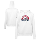 Washington Capitals Levelwear Women's Adorn Banner Arch Pullover Hoodie