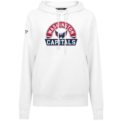 Washington Capitals Levelwear Women's Adorn Banner Arch Pullover Hoodie