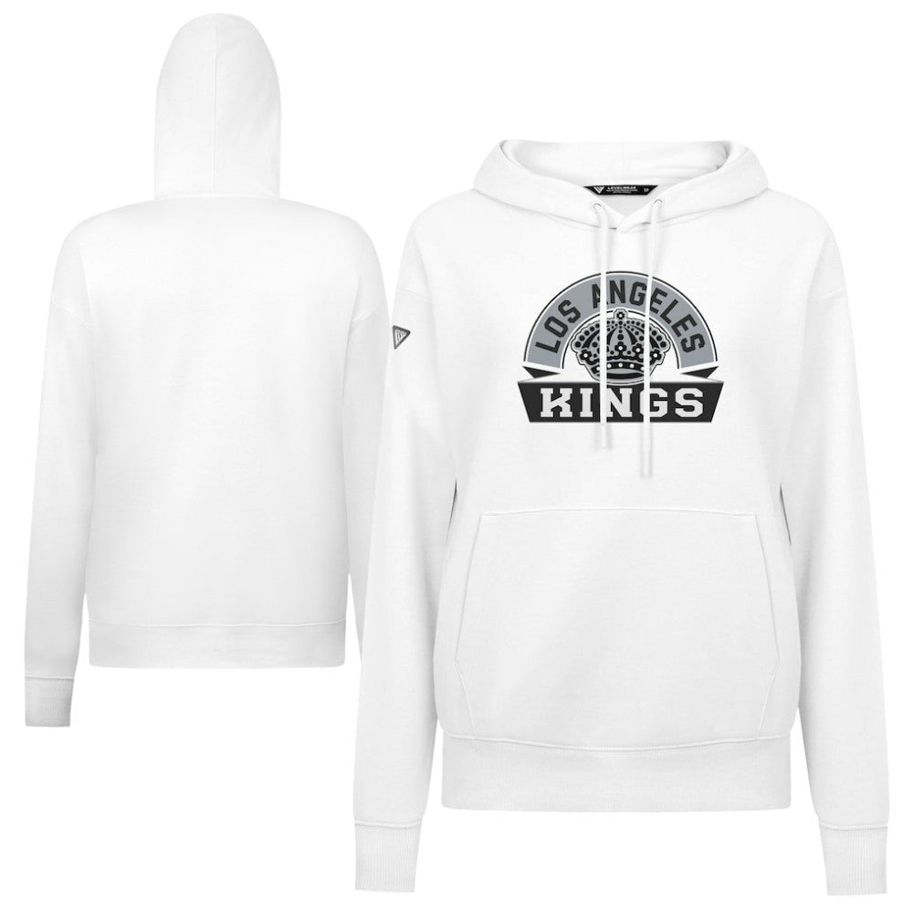 Los Angeles Kings Levelwear Women's Adorn Banner Arch Pullover Hoodie