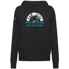 San Jose Sharks Levelwear Women's Adorn Banner Arch Pullover Hoodie