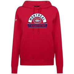 Montreal Canadiens Levelwear Women's Adorn Banner Arch Pullover Hoodie