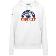 Edmonton Oilers Levelwear Women's Adorn Banner Arch Pullover Hoodie