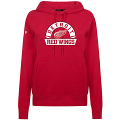 Detroit Red Wings Levelwear Women's Adorn Banner Arch Pullover Hoodie