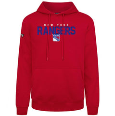 New York Rangers Levelwear Podium Carve Pullover Hoodie