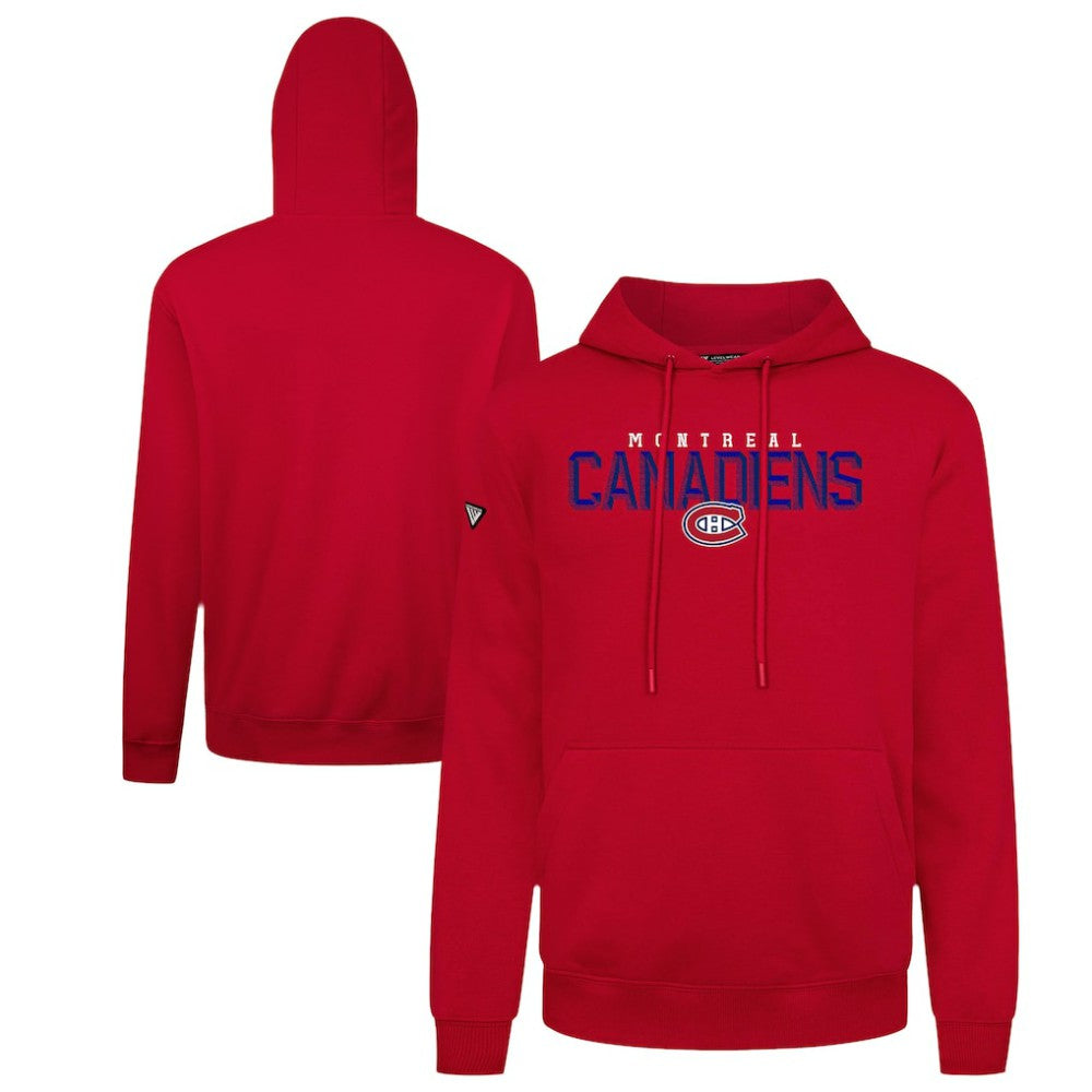Montreal Canadiens Levelwear Podium Carve Pullover Hoodie