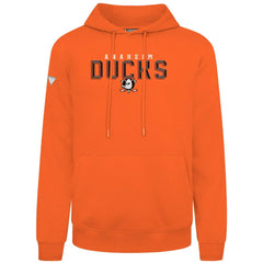 Anaheim Ducks Levelwear Podium Carve Pullover Hoodie