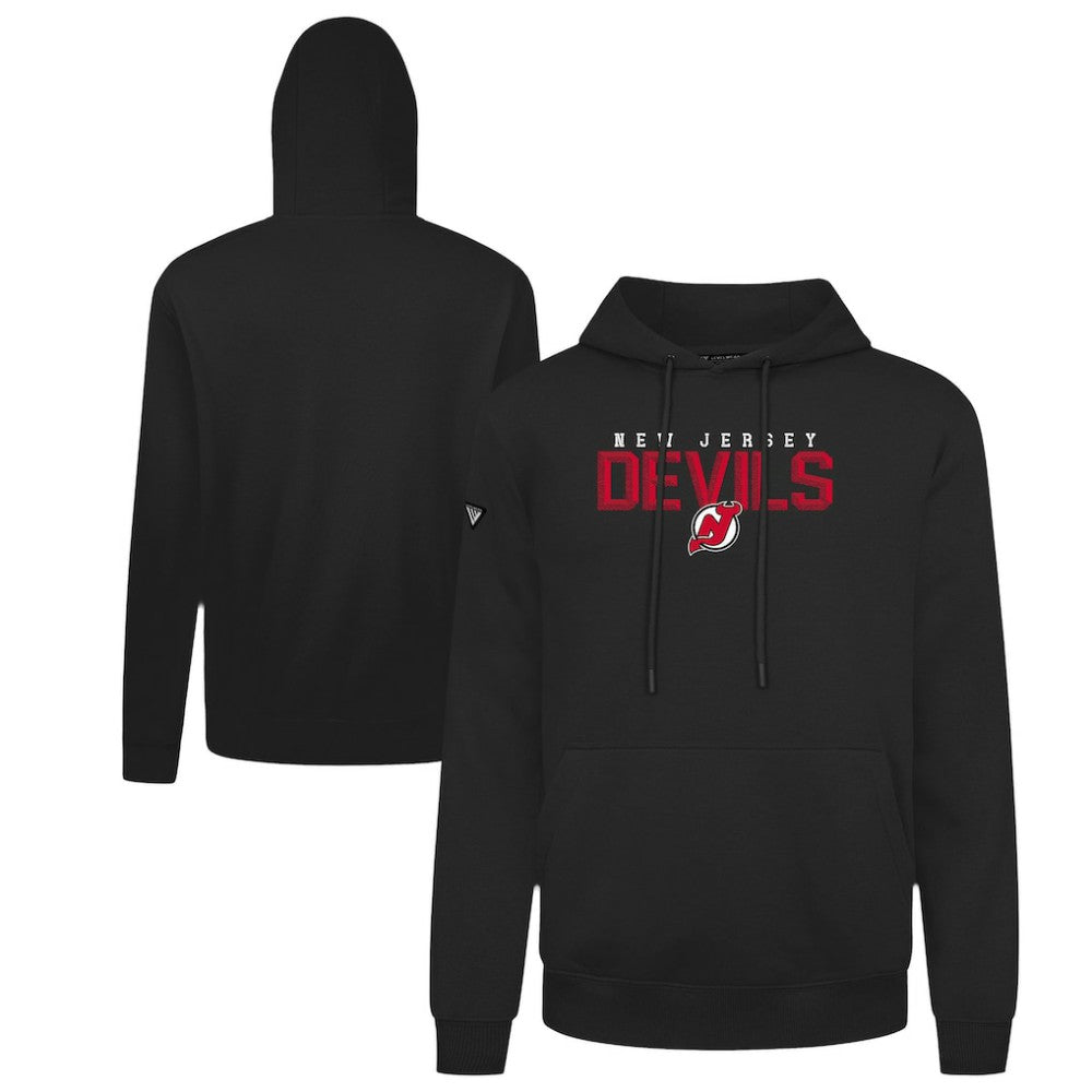 New Jersey Devils Levelwear Podium Carve Pullover Hoodie
