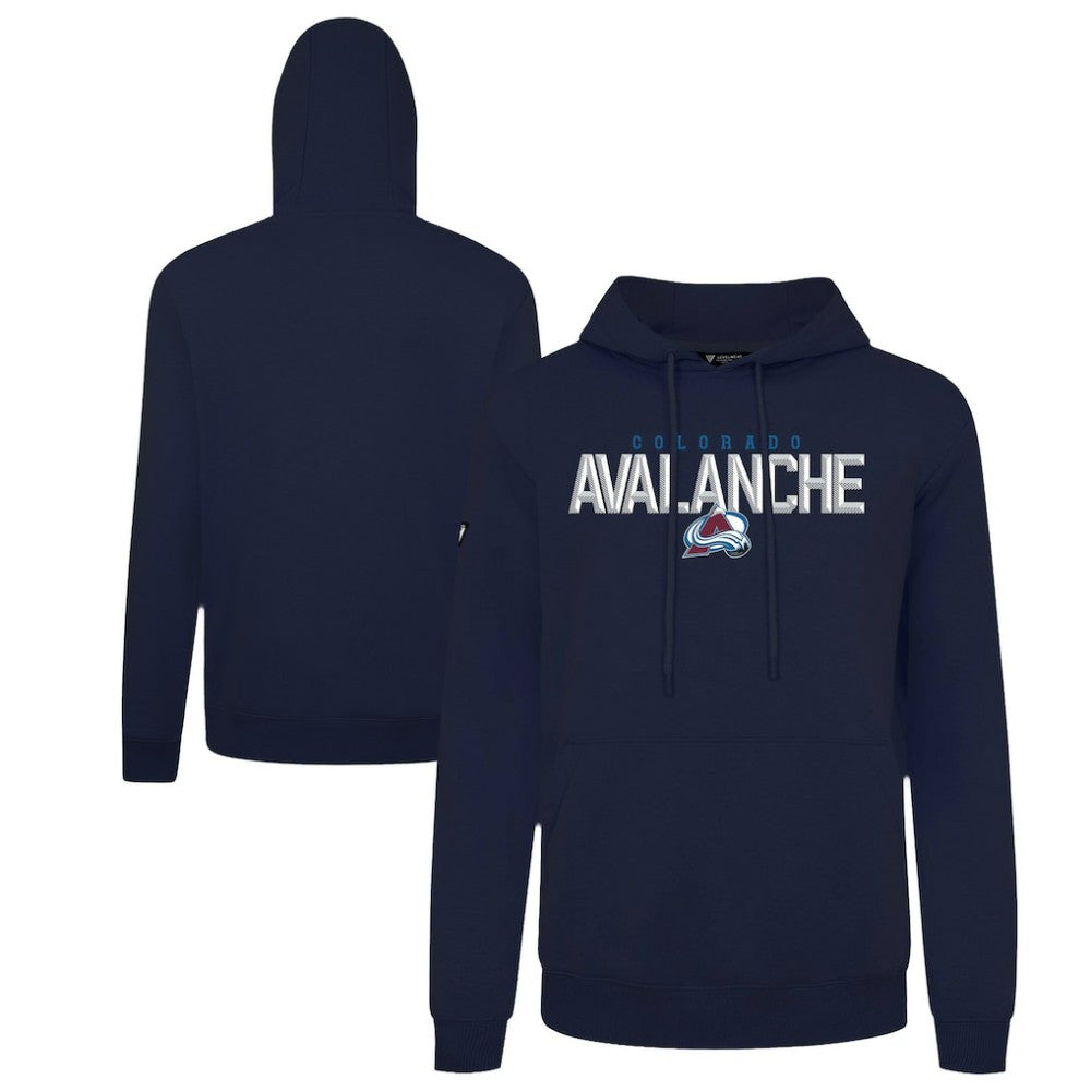 Colorado Avalanche Levelwear Podium Carve Pullover Hoodie