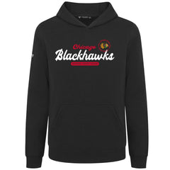 Chicago Blackhawks Levelwear Youth Podium Monument Pullover Hoodie
