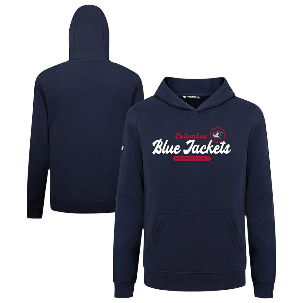 Columbus Blue Jackets Levelwear Youth Podium Monument Pullover Hoodie