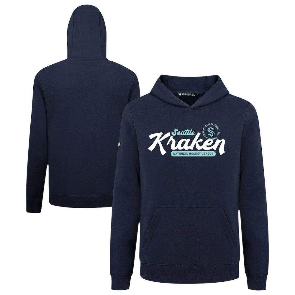 Seattle Kraken Levelwear Youth Podium Monument Pullover Hoodie
