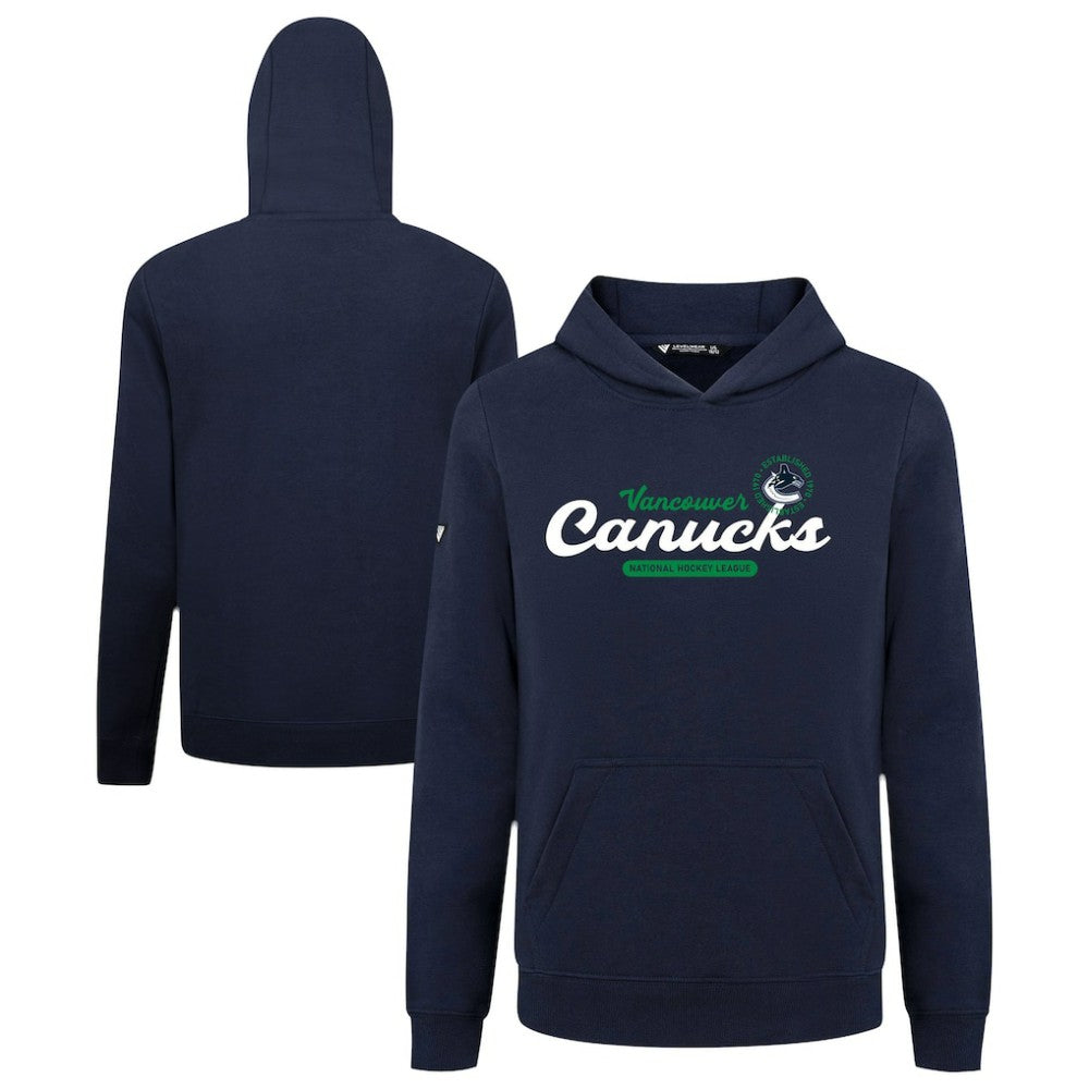 Vancouver Canucks Levelwear Youth Podium Monument Pullover Hoodie