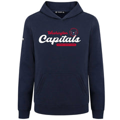 Washington Capitals Levelwear Youth Podium Monument Pullover Hoodie