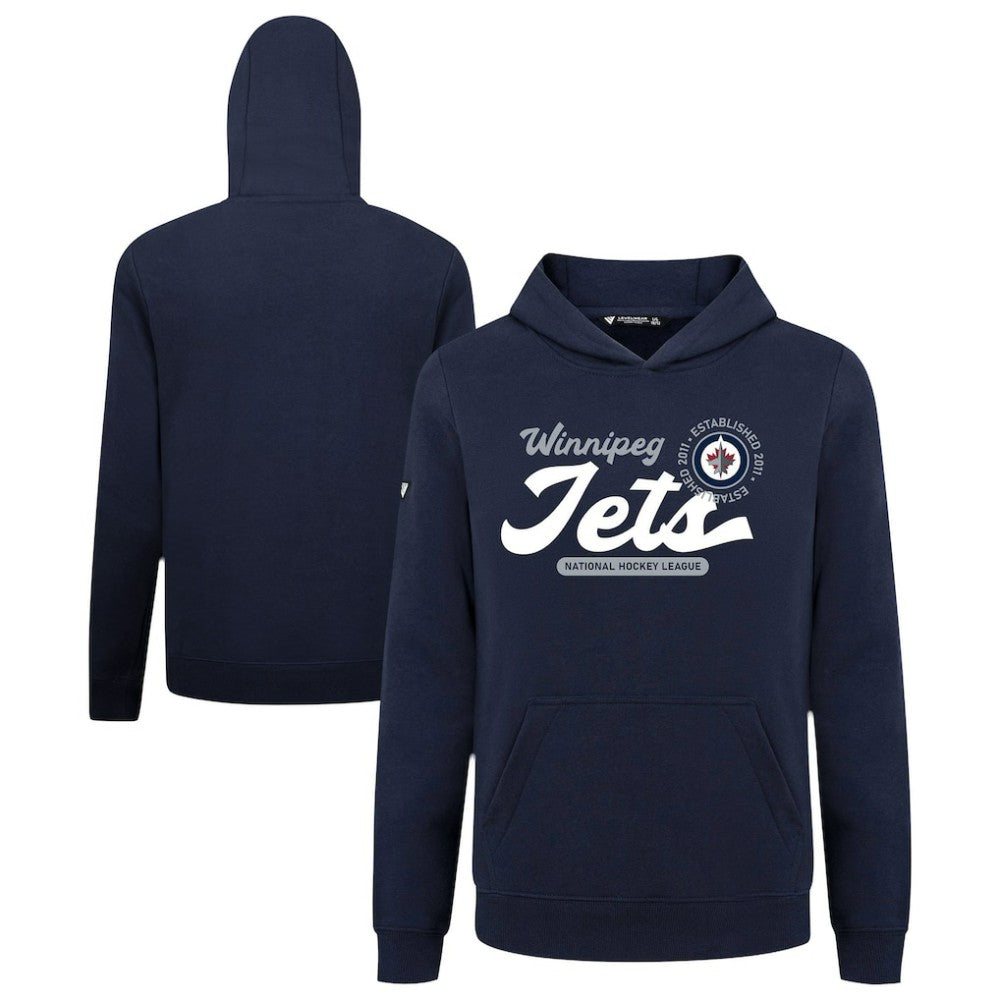 Winnipeg Jets Levelwear Youth Podium Monument Pullover Hoodie