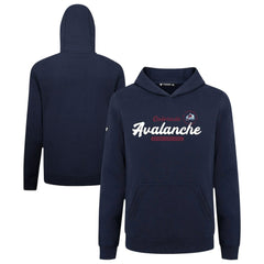 Colorado Avalanche Levelwear Youth Podium Monument Pullover Hoodie