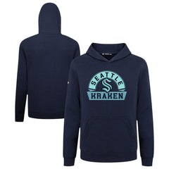 Seattle Kraken Levelwear Youth Podium Banner Arch Pullover Hoodie