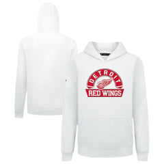 Detroit Red Wings Levelwear Youth Podium Banner Arch Pullover Hoodie