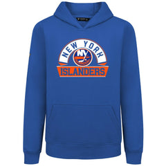 New York Islanders Levelwear Youth Podium Banner Arch Pullover Hoodie