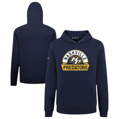 Nashville Predators Levelwear Youth Podium Banner Arch Pullover Hoodie