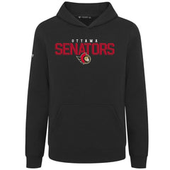 Ottawa Senators Levelwear Youth Podium Carve Pullover Hoodie