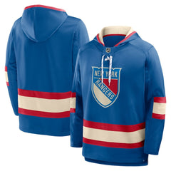 New York Rangers Fanatics 2026 NHL Winter Classic Lace Collar Hoodie