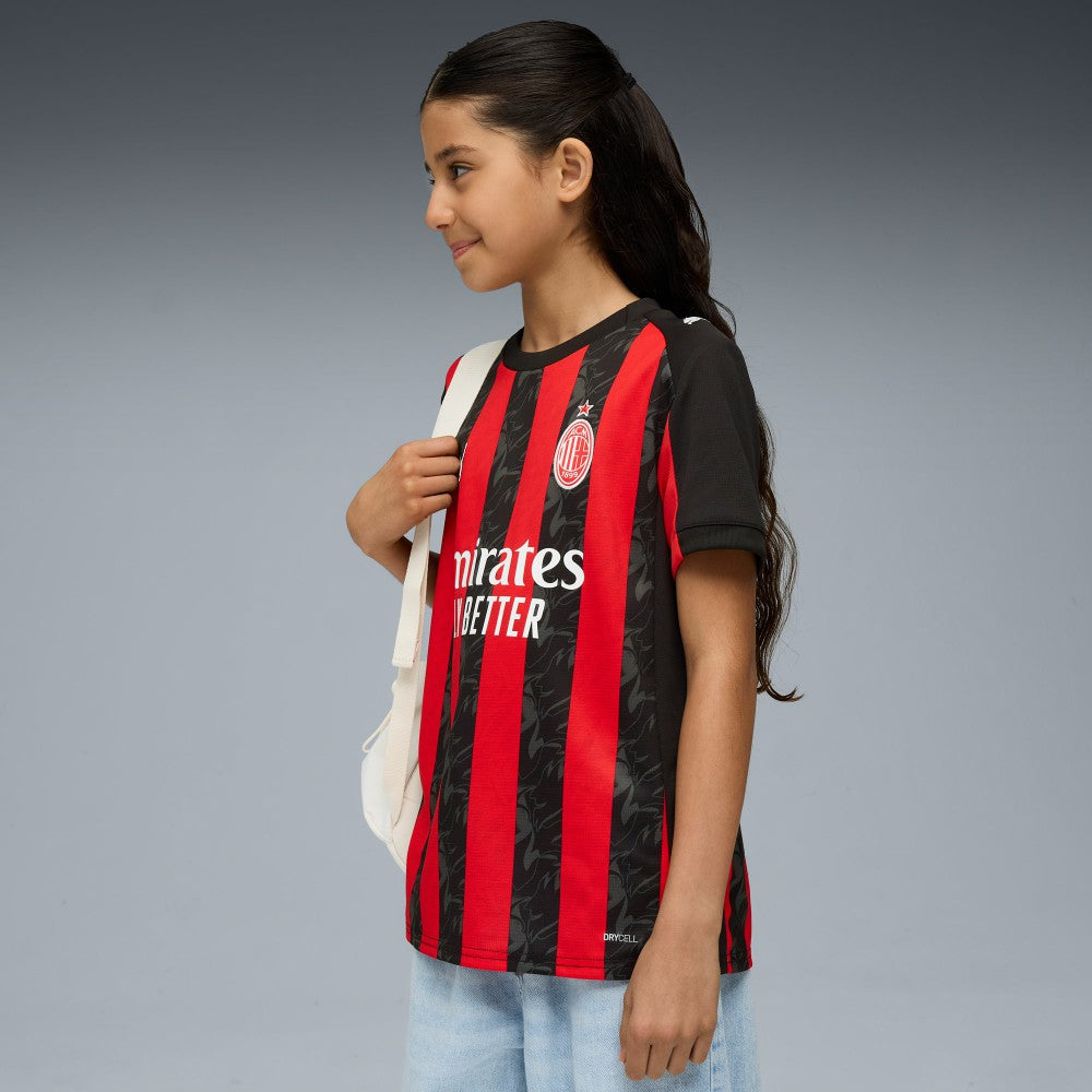 AC Milan Youth 2025/26 Home Replica Jersey / Soccer Outlet