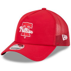 Philadelphia Phillies 2026 Batting Practice Alternate Apex 9FORTY Adjustable Hat - Red | New Era