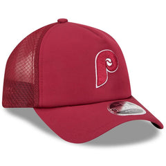 Philadelphia Phillies 2026 Batting Practice Alternate Apex 9FORTY Adjustable Hat - Maroon | New Era