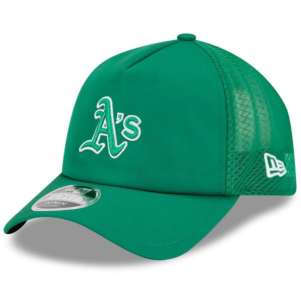 Athletics 2026 Batting Practice Alternate Apex 9FORTY Adjustable Hat - Kelly Green | New Era