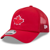 Toronto Blue Jays 2026 Batting Practice Alternate Apex 9FORTY Adjustable Hat - Red | New Era