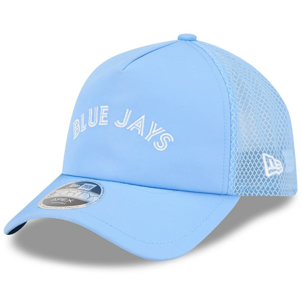 Toronto Blue Jays 2026 Batting Practice Alternate Apex 9FORTY Adjustable Hat - Light Blue | New Era