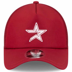 Houston Astros 2026 Batting Practice Alternate Apex 9FORTY Adjustable Hat - Red | New Era