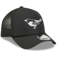 Baltimore Orioles 2026 Batting Practice Alternate Apex 9FORTY Adjustable Hat - Black | New Era