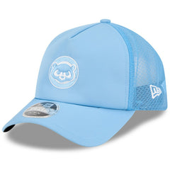 Chicago Cubs 2026 Batting Practice Alternate Apex 9FORTY Adjustable Hat - Light Blue | New Era
