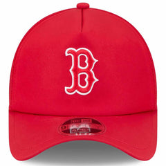Boston Red Sox 2026 Batting Practice Apex 9FORTY Adjustable Trucker Hat - Red | New Era