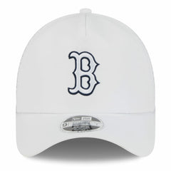 Boston Red Sox 2026 Batting Practice Apex 9FORTY Adjustable Trucker Hat - White | New Era