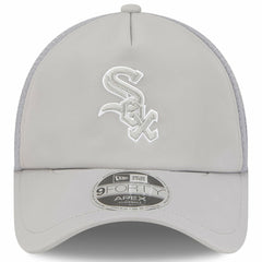 Chicago White Sox 2026 Batting Practice Apex 9FORTY Adjustable Trucker Hat - Gray | New Era