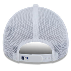 Toronto Blue Jays 2026 Batting Practice Apex 9FORTY Adjustable Trucker Hat - White | New Era