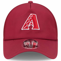 Arizona Diamondbacks 2026 Batting Practice Apex 9FORTY Adjustable Trucker Hat - Dark Red | New Era