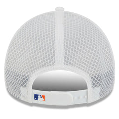 New York Mets 2026 Batting Practice Apex 9FORTY Adjustable Trucker Hat - White | New Era