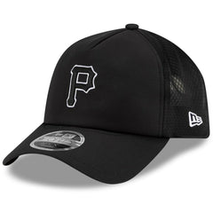 Pittsburgh Pirates 2026 Batting Practice Apex 9FORTY Adjustable Trucker Hat - Black | New Era