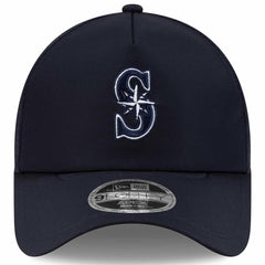 Seattle Mariners 2026 Batting Practice Apex 9FORTY Adjustable Trucker Hat - Navy | New Era