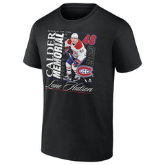 Lane Hutson Montreal Canadiens 2025 Calder Memorial Trophy Winner T-Shirt